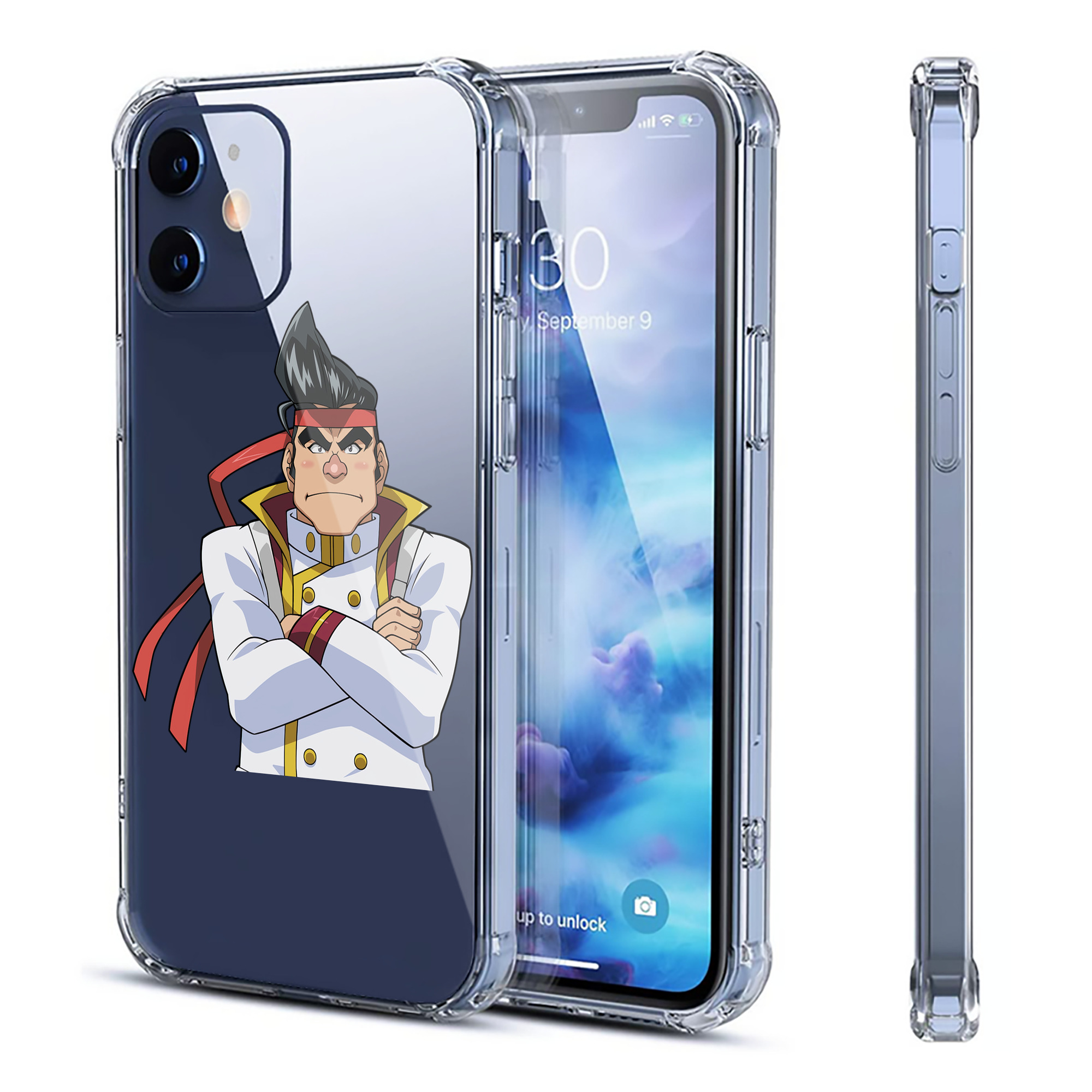 （画像用） 遊☆戯☆王 Yu-Gi-Oh! 【iPhone 12シリーズ対応】透明スマホケース（クリアソフトケース）